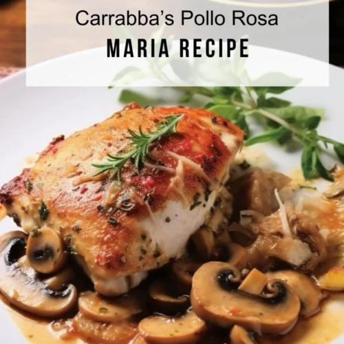 Carrabba’s Pollo Rosa Maria Recipe