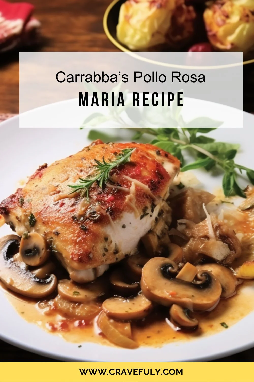 Carrabba’s Pollo Rosa Maria Recipe