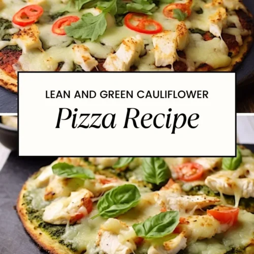 Lean And Green Cauliflower Pizza Recipe