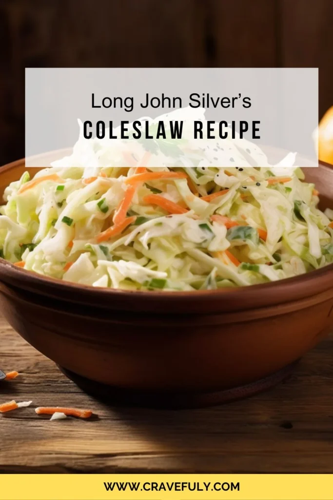 Long John Silver’s Coleslaw Recipe