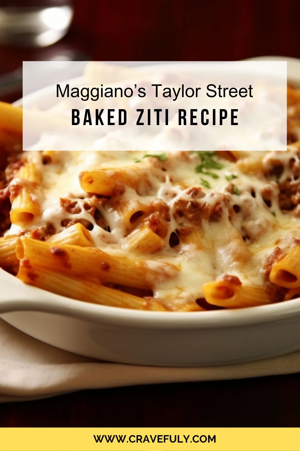 Maggiano’s Taylor Street Baked Ziti Recipe