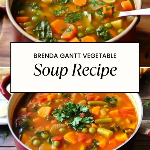 Brenda Gantt Vegetable Soup Recipe
