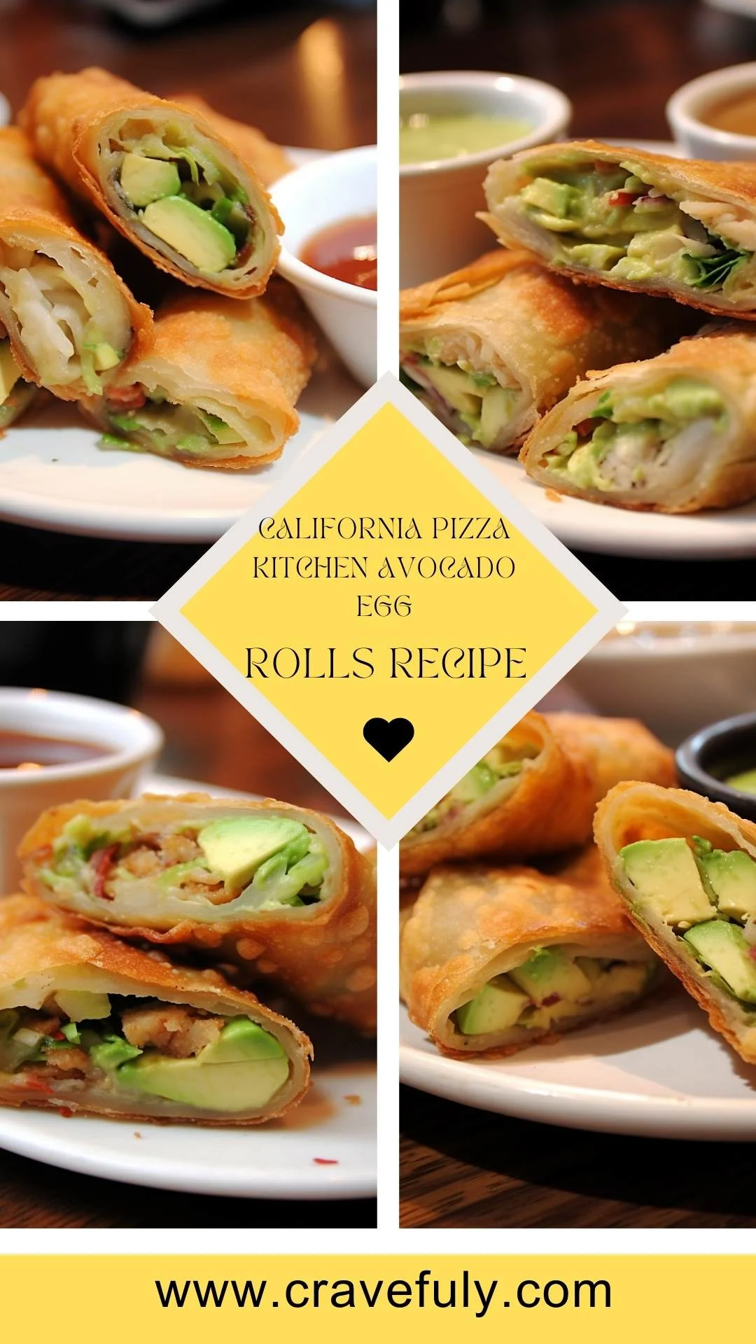 California Pizza Kitchen Avocado Egg Rolls Recipe