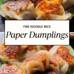 Fire Noodle Rice Paper Dumplings