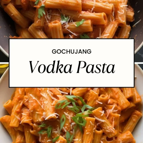 Gochujang Vodka Pasta