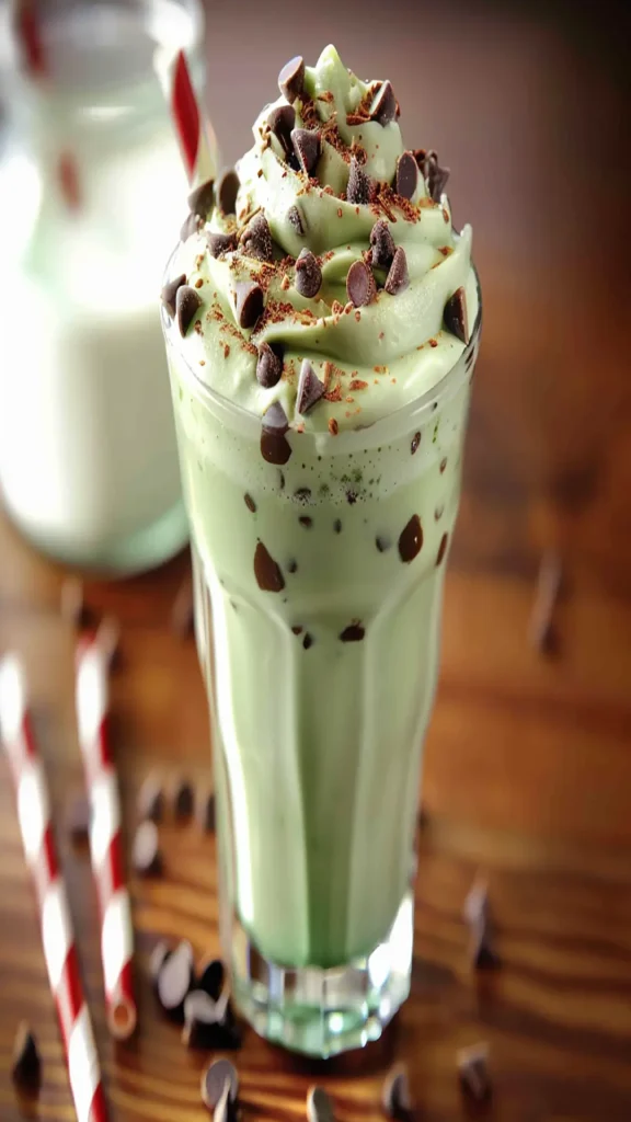 How to Make Mint Chocolate Chip Milk