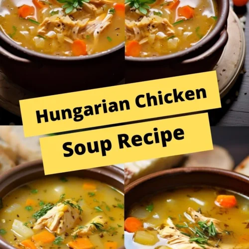 Hungarian Chicken Soup Recipe
