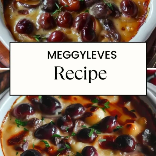 Meggyleves Recipe