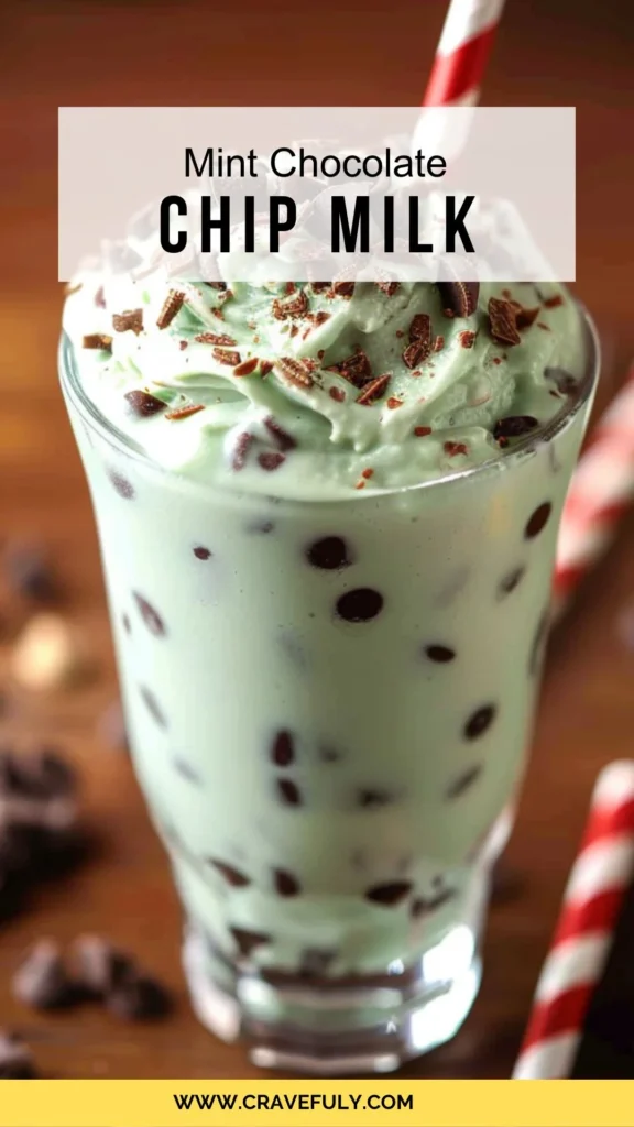 Mint Chocolate Chip Milk