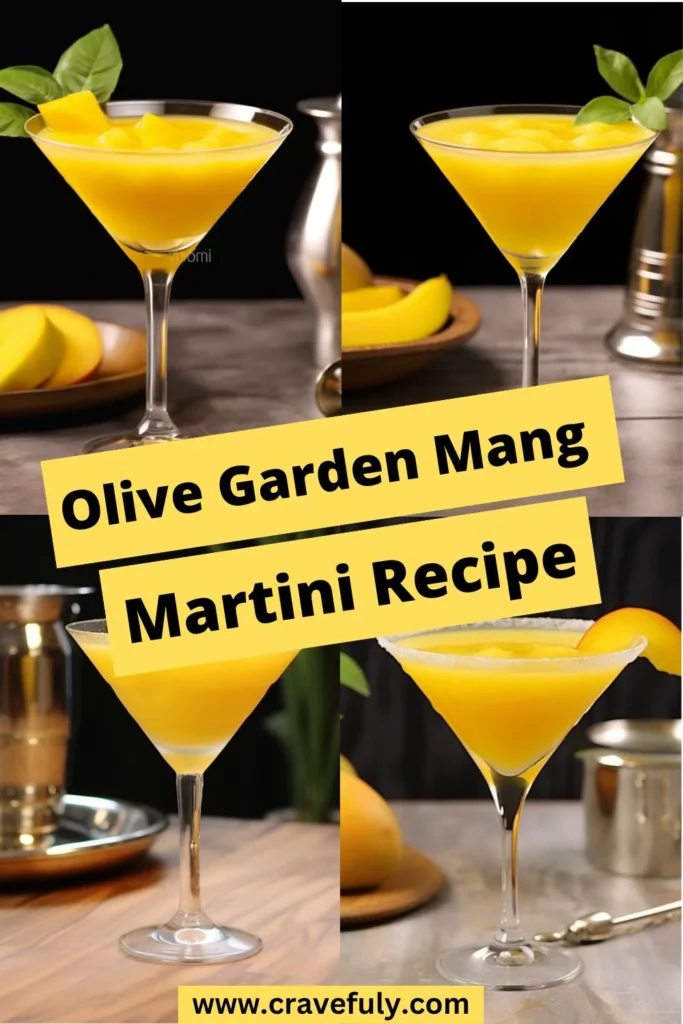 Olive Garden Mango Martini Recipe