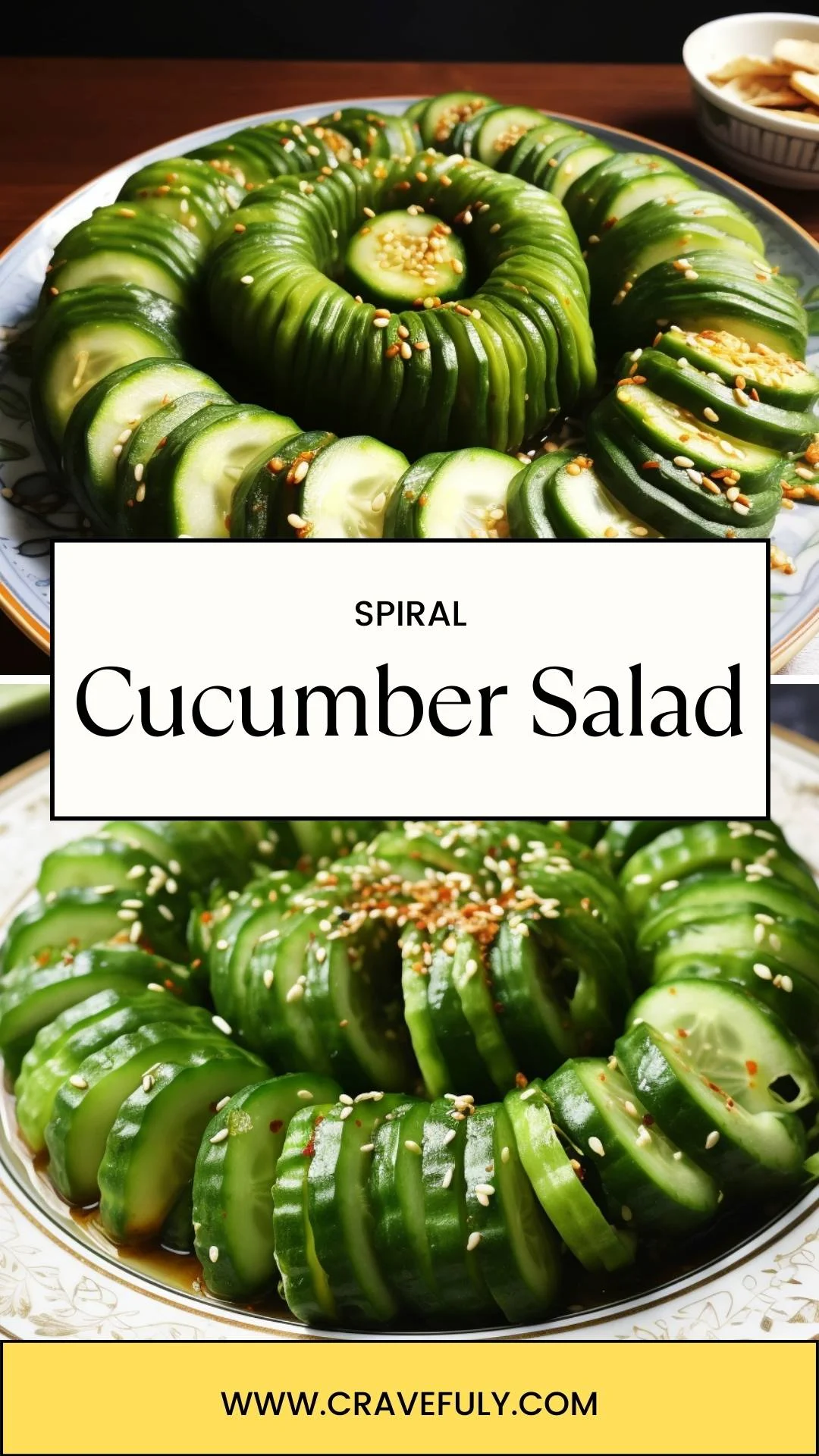 Spiral Cucumber Salad