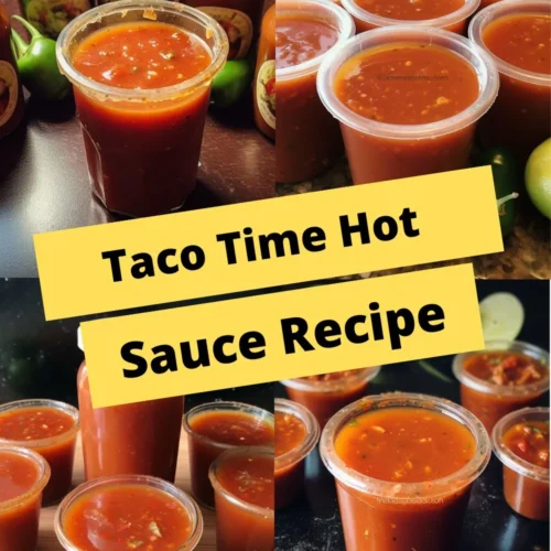 Taco Time Hot Sauce Recipe