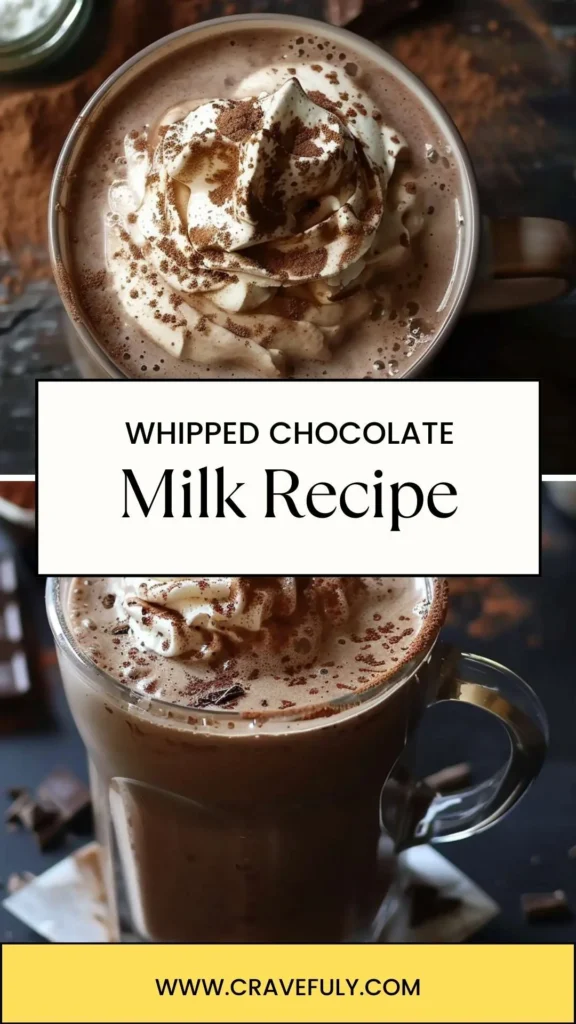 Whipped Chocolate Milk