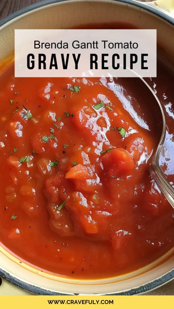 Brenda Gantt Tomato Gravy Recipe