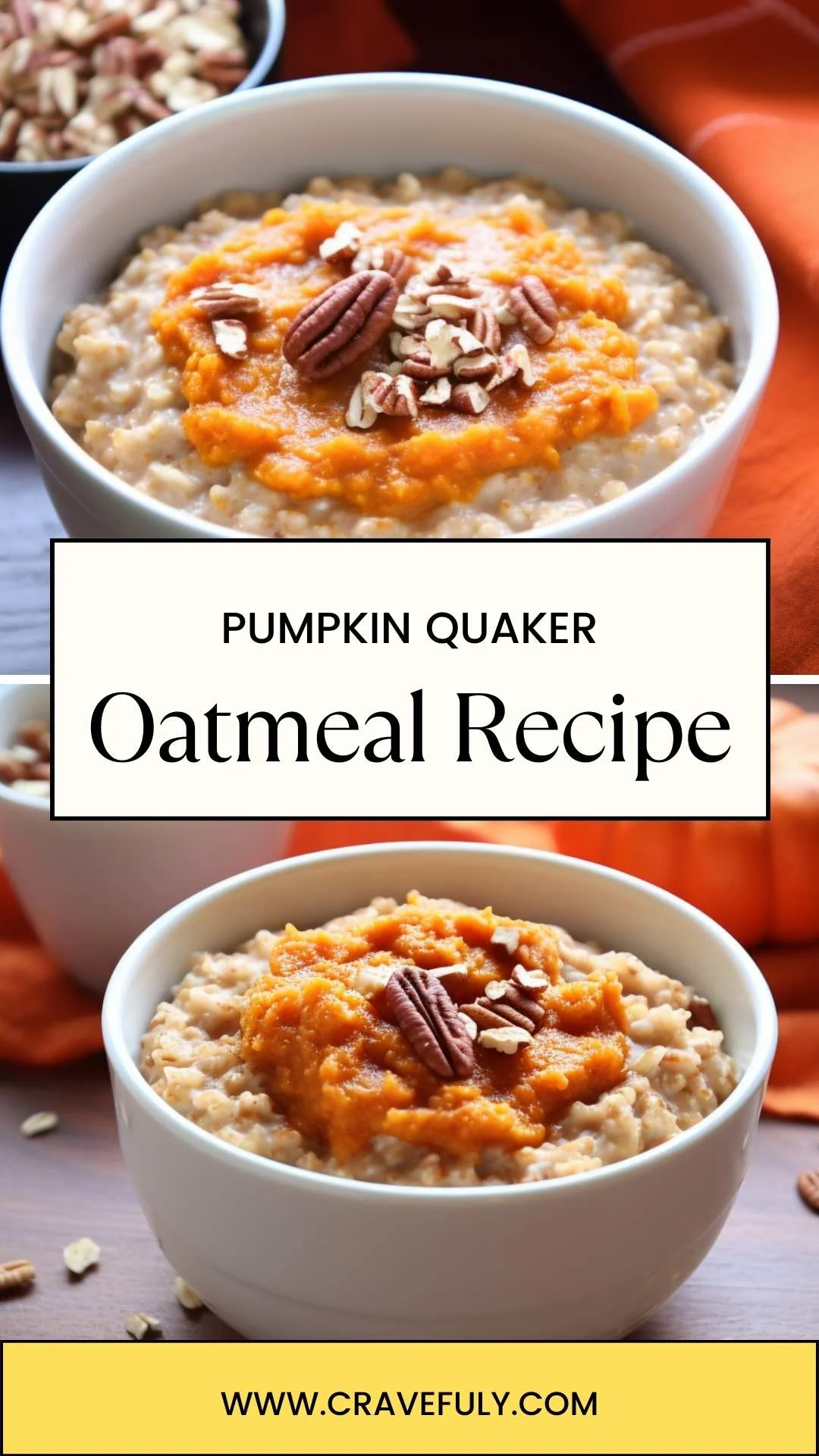 Pumpkin Quaker Oatmeal Recipe