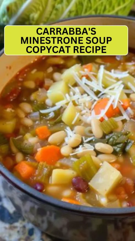 Best Carrabba’s minestrone soup copycat recipe
