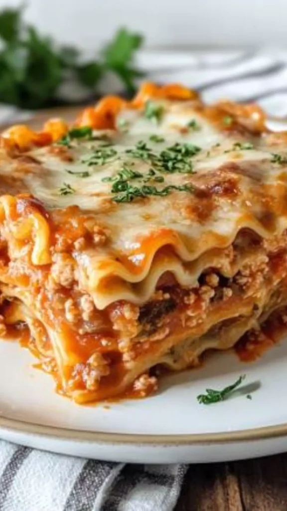 Easy American beauty oven ready lasagna noodle recipe