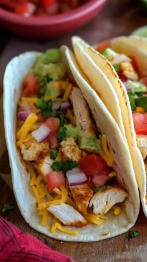 Easy Taco bell chicken soft taco recipe
