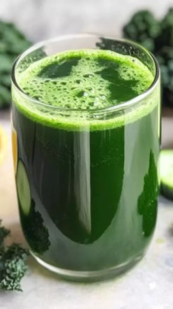 Easy Kale tonic fresh juice recipe
