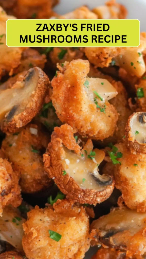 Best Zaxby’s Fried Mushrooms Recipe
