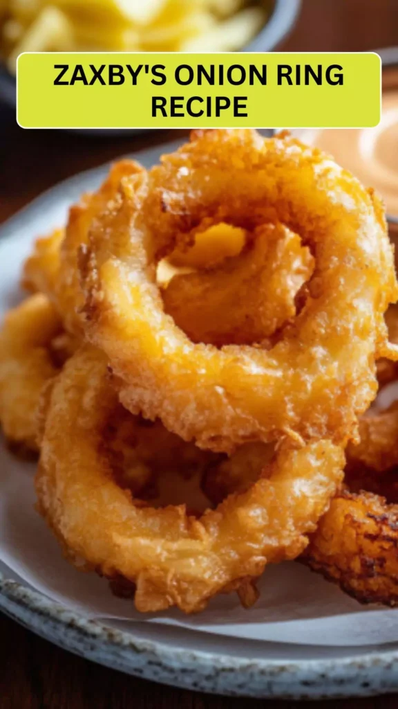 Best Zaxby’s Onion Ring Recipe
