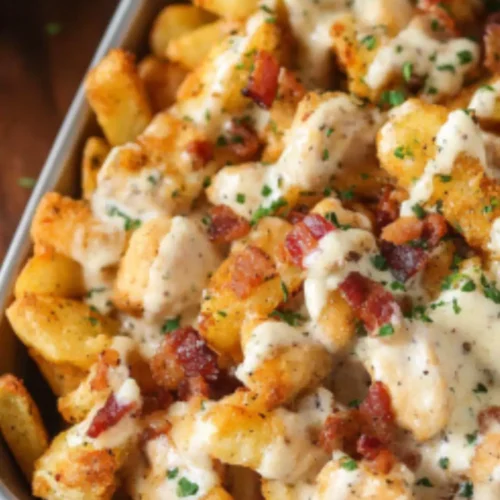 Zaxby’s Chicken Bacon Ranch Fries Recipe