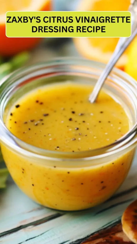 Best Zaxby’s Citrus Vinaigrette Dressing Recipe
