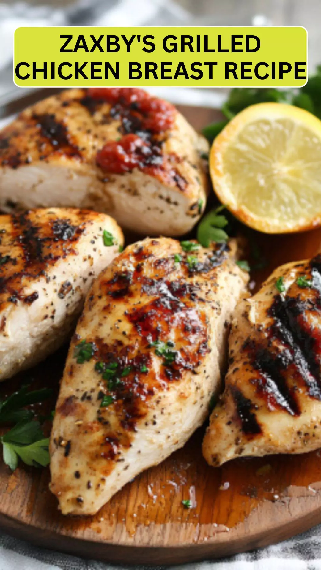 Best Zaxby’s Grilled Chicken Breast Recipe