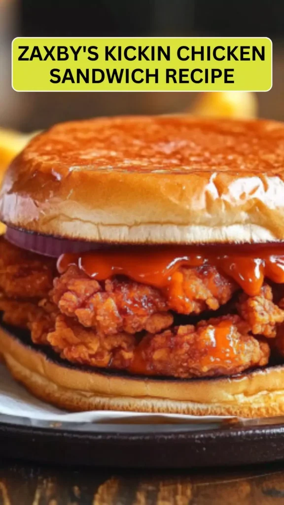 Best Zaxby’s Kickin Chicken Sandwich Recipe
