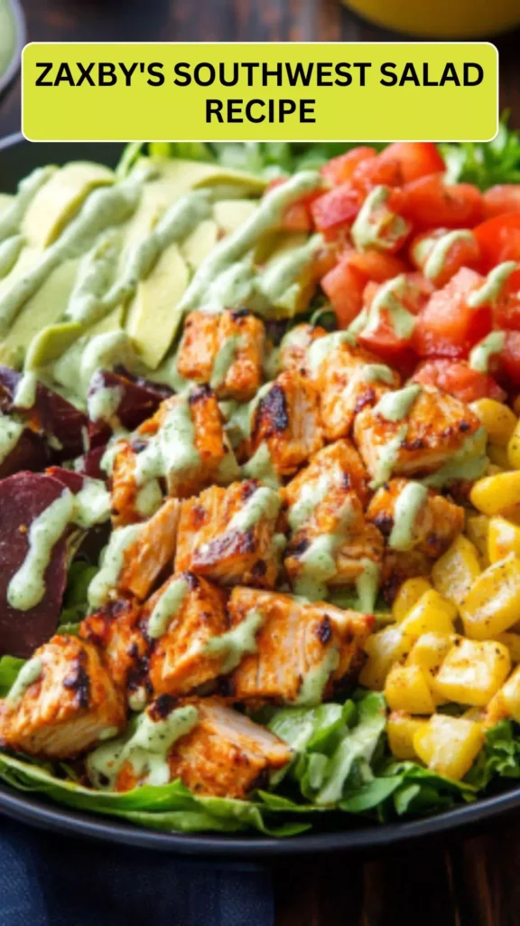 Best Zaxby’s Southwest Salad Recipe
