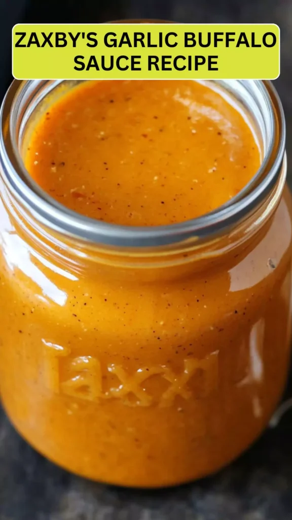 Best Zaxby’s Garlic Buffalo Sauce Recipe
