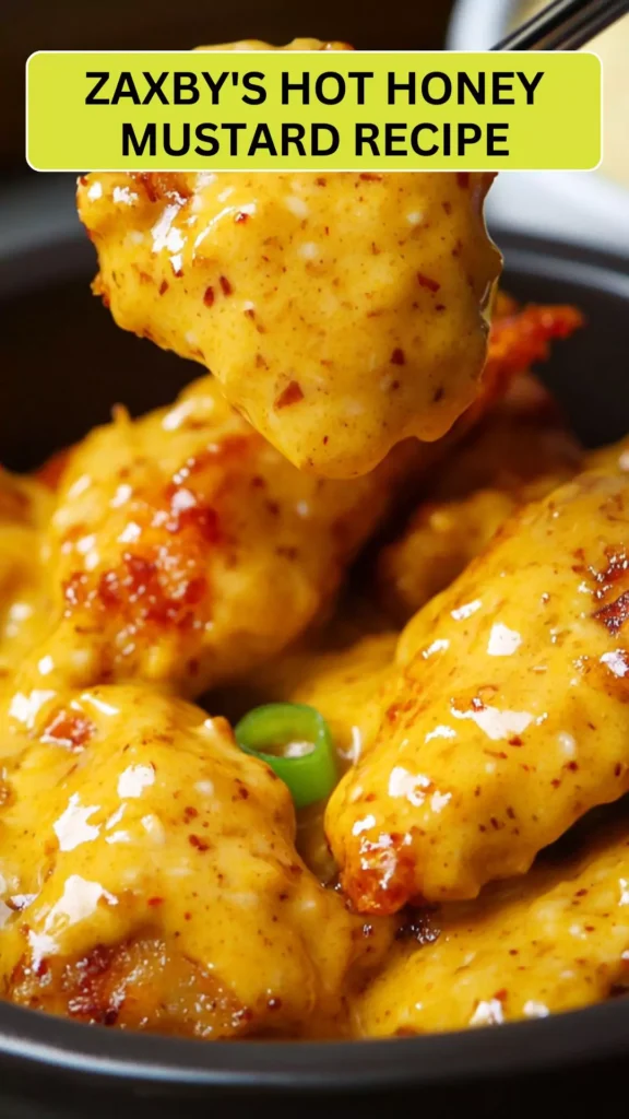 Best Zaxby’s Hot Honey Mustard Recipe
