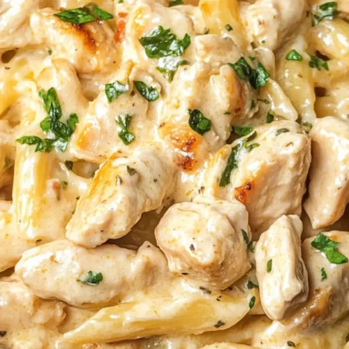 Best Creamy Garlic Chicken Pasta