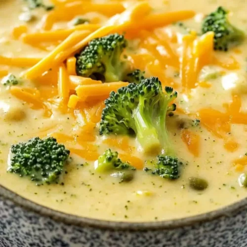 Easy Broccoli Cheddar Soup Recipe