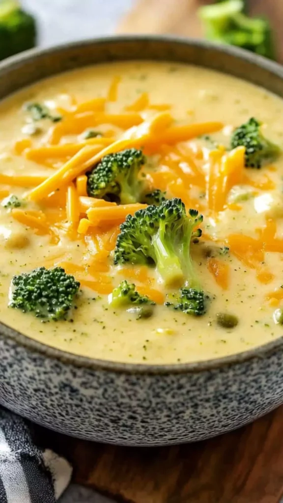 Easy Broccoli Cheddar Soup Recipe Easy Broccoli Cheddar Soup Recipe
