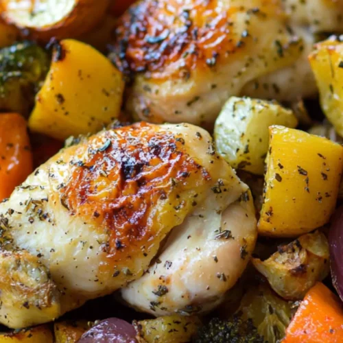 Best Healthy Roasted Chicken And Veggies