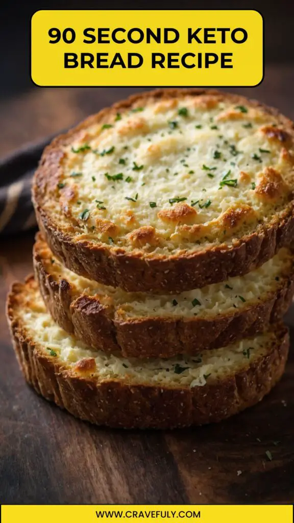 90 Second Keto Bread Recipe
