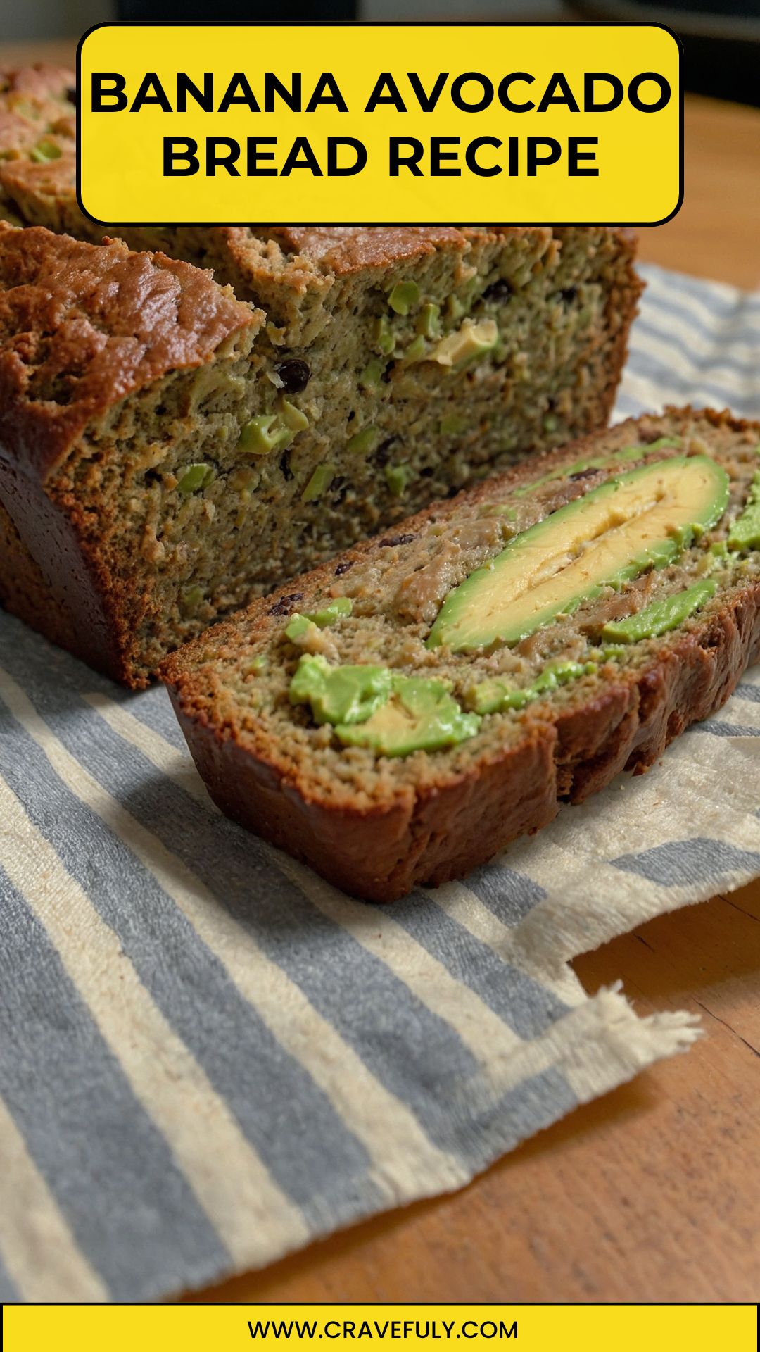 Banana Avocado Bread Recipe