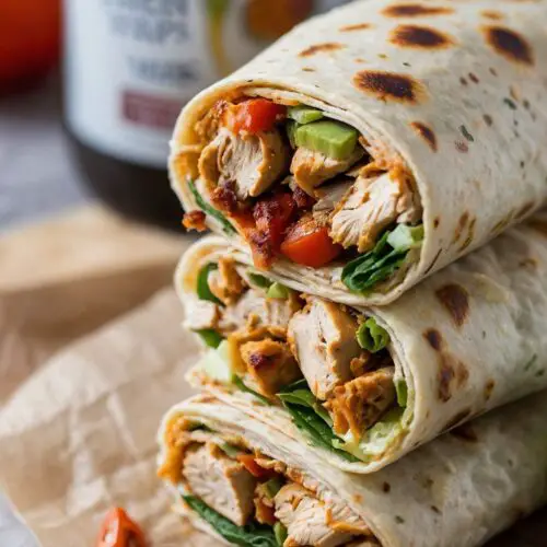how to make Chicken Ranch Wraps Recipe