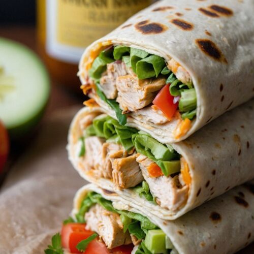 Chicken Ranch Wraps Recipe
