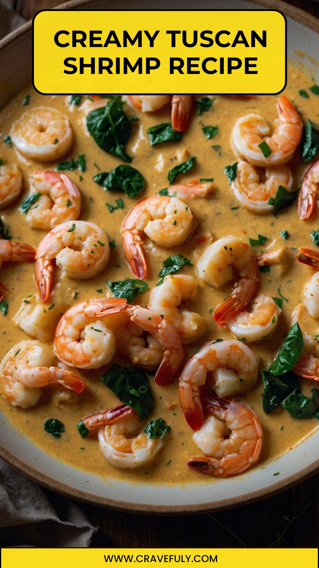 Creamy Tuscan Shrimp Recipe