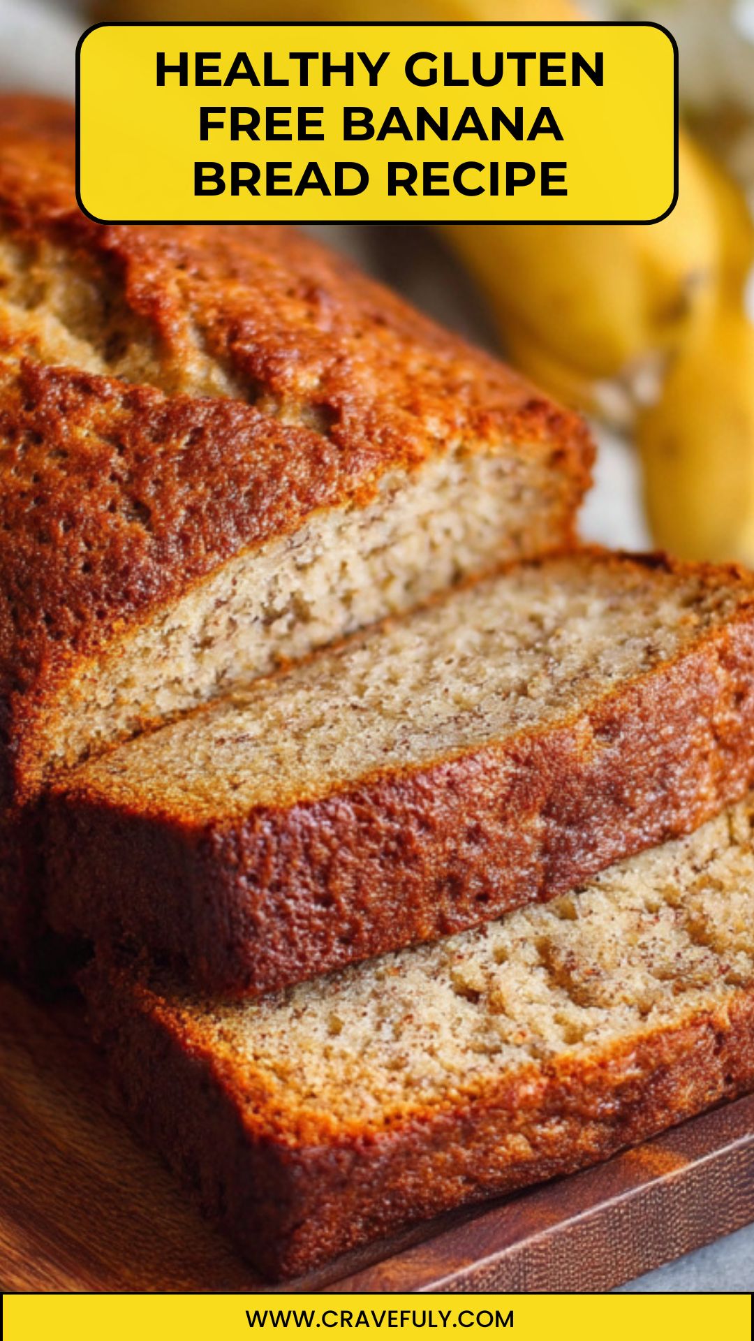 Healthy gluten free banana bread recipe