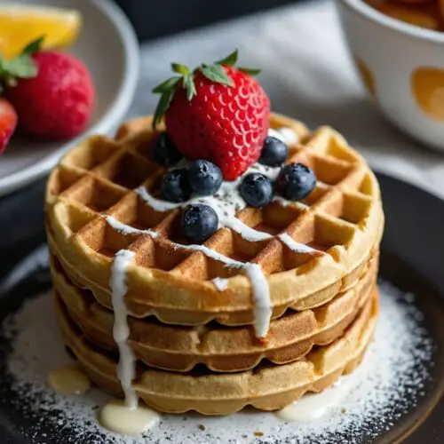 how to make Keto Waffles Recipe