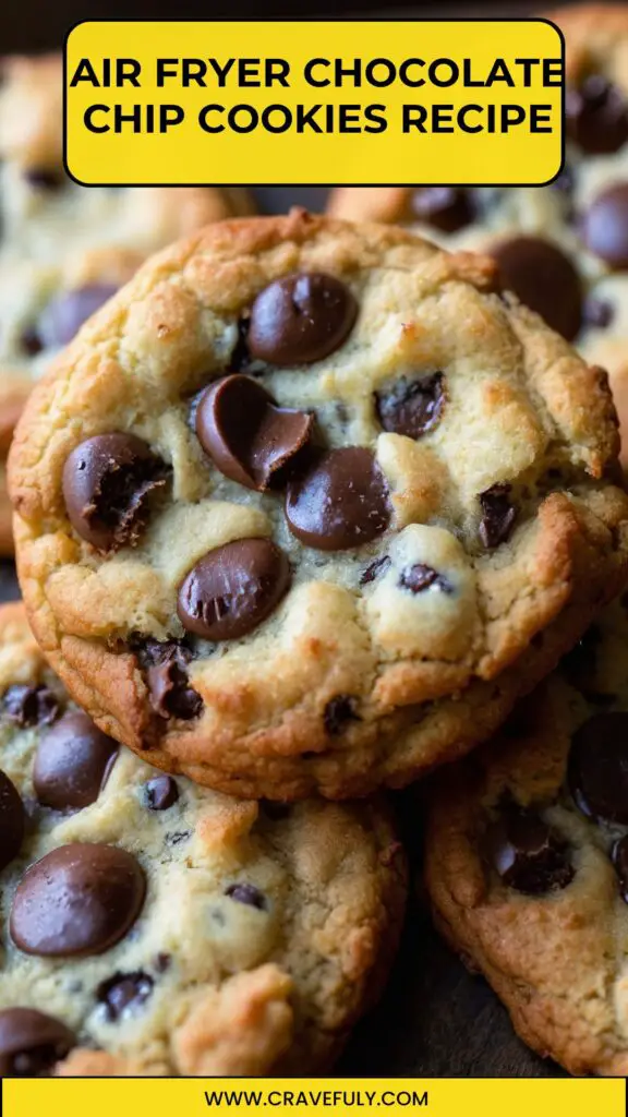 Air Fryer Chocolate Chip Cookies Recipe