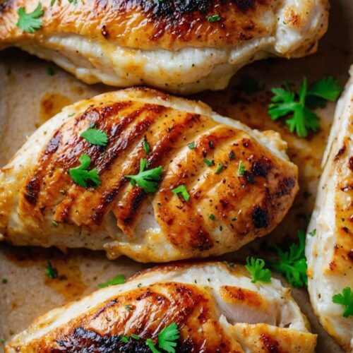 Air Fryer Grilled Chicken Breasts Recipe