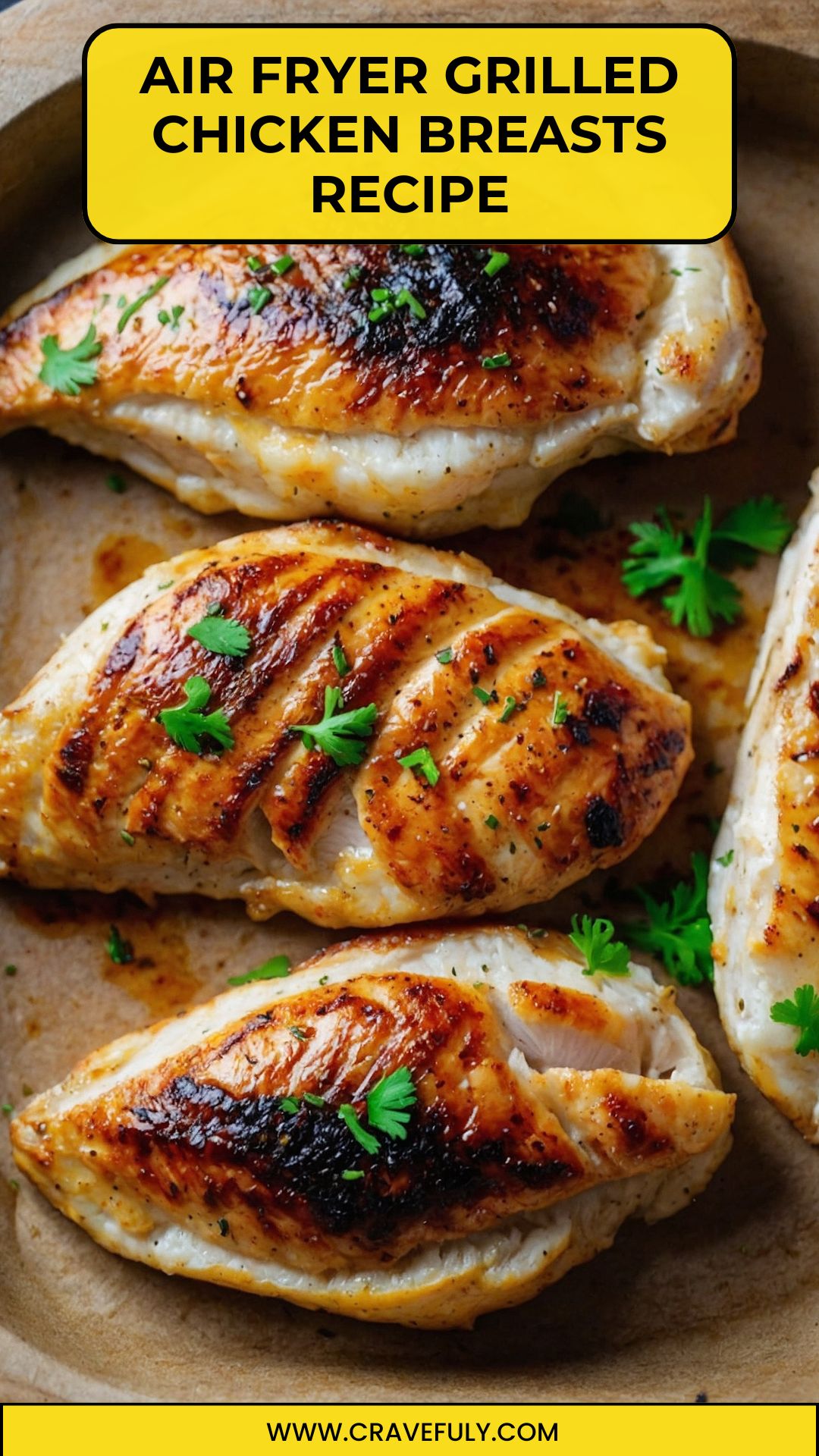 Air Fryer Grilled Chicken Breasts Recipe