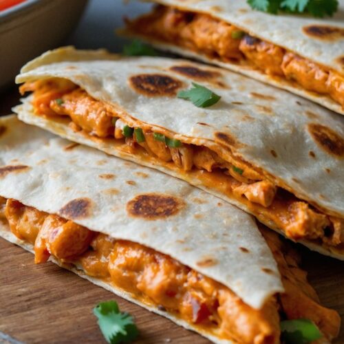Buffalo Chicken Quesadillas Recipe