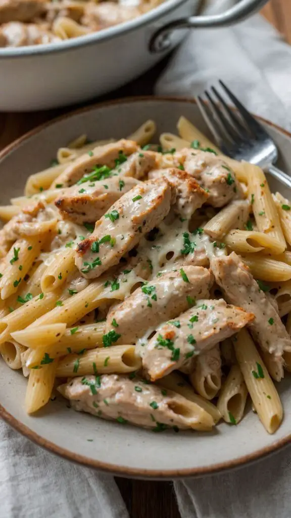 How to make Creamy Garlic Parmesan Chicken Pasta Recipe How to make Creamy Garlic Parmesan Chicken Pasta Recipe