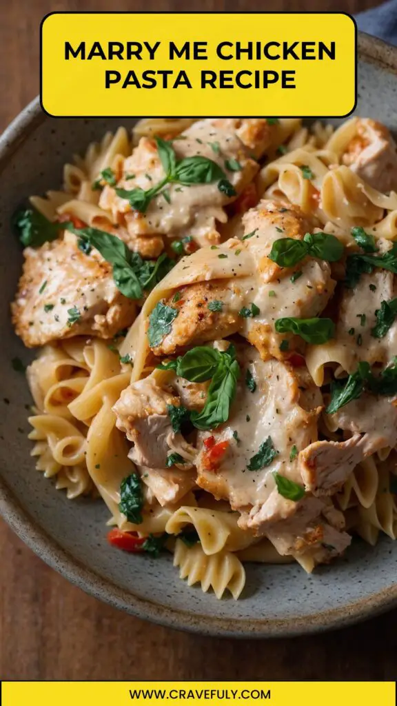 Marry Me Chicken Pasta Recipe