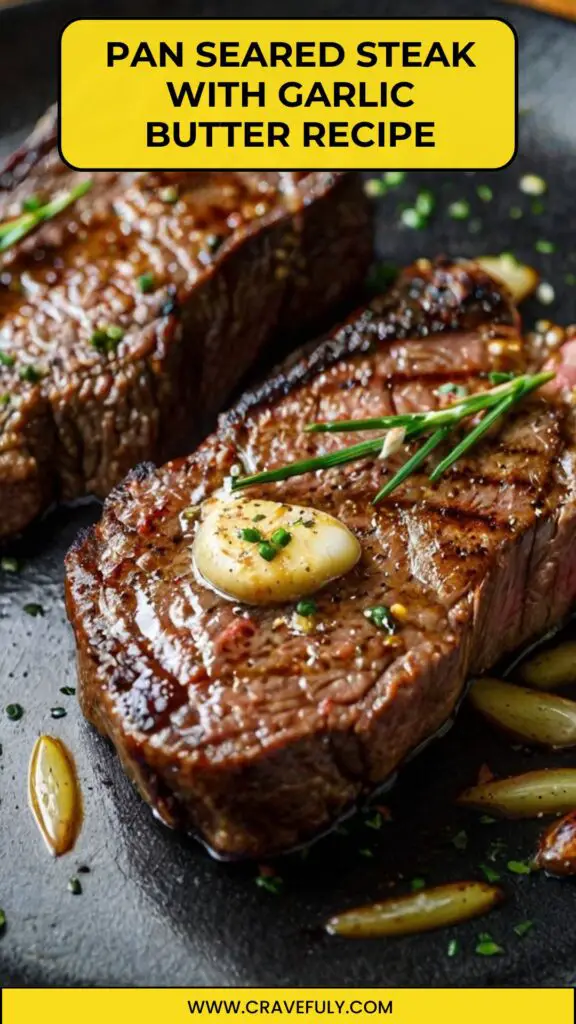 Pan Seared Steak With Garlic Butter Recipe